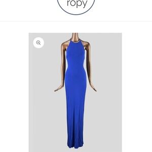 New Without Tags Emilio Pucci Blue Dress with Beaded Details